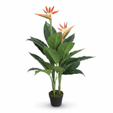 Artificial Dense Birds of Paradise Flower - 100cm (3.5ft)